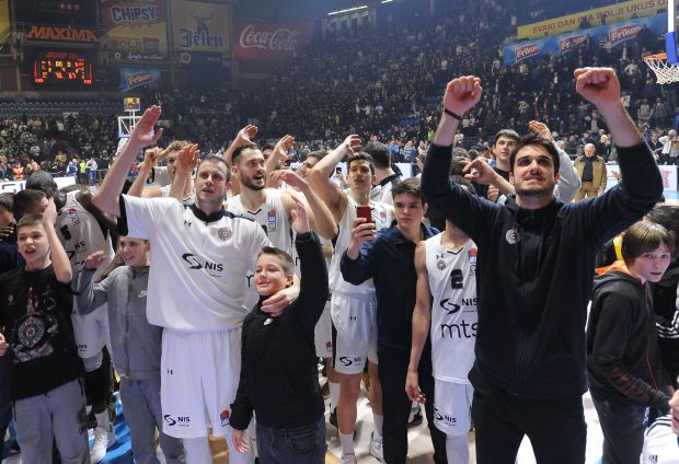 Партизан рекордер као домаћин: На шест од 10 најгледанијих мечева у историји АБА лиге, актери су били црно-бели